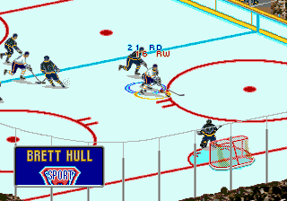 Скриншот игры Brett Hull Hockey 95